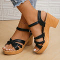 Hushmode - Wedge Sandals 5