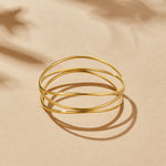 Hushmode -  Gold Layered Bangle 3