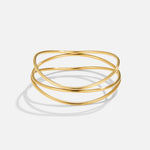 Hushmode -  Gold Layered Bangle 1