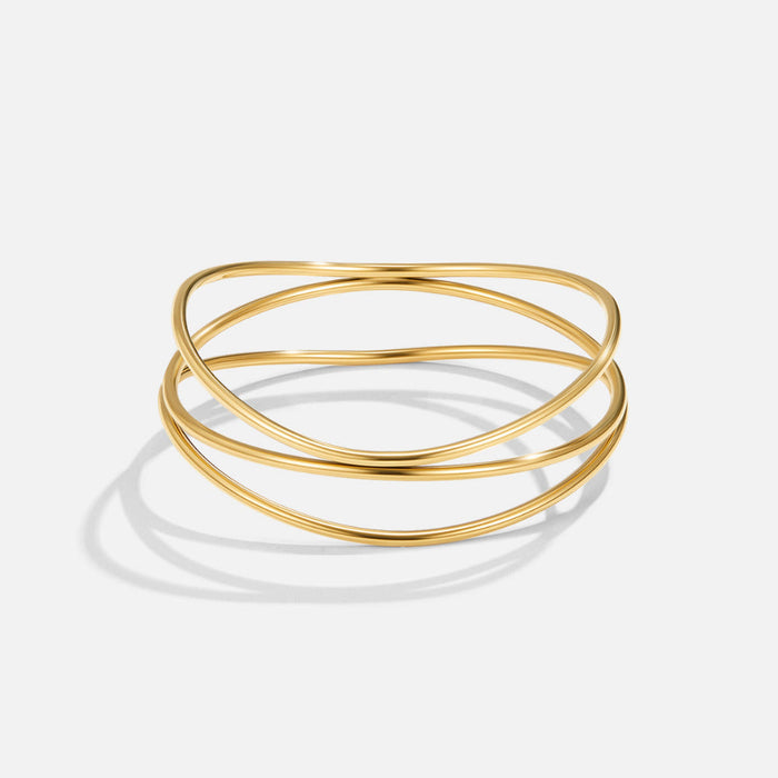 Hushmode -  Gold Layered Bangle