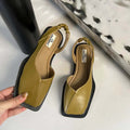 Hushmode - Square Toe Slip-On Flats 3