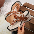 Hushmode - Retro Block Heel Sandal 8