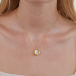 Hushmode - 'Dreaming in the Clouds' Moon & Star Necklace 2