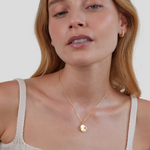 Hushmode - 'Dreaming in the Clouds' Moon & Star Necklace 3