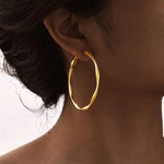 Hushmode - Twist Circle Earrings 2