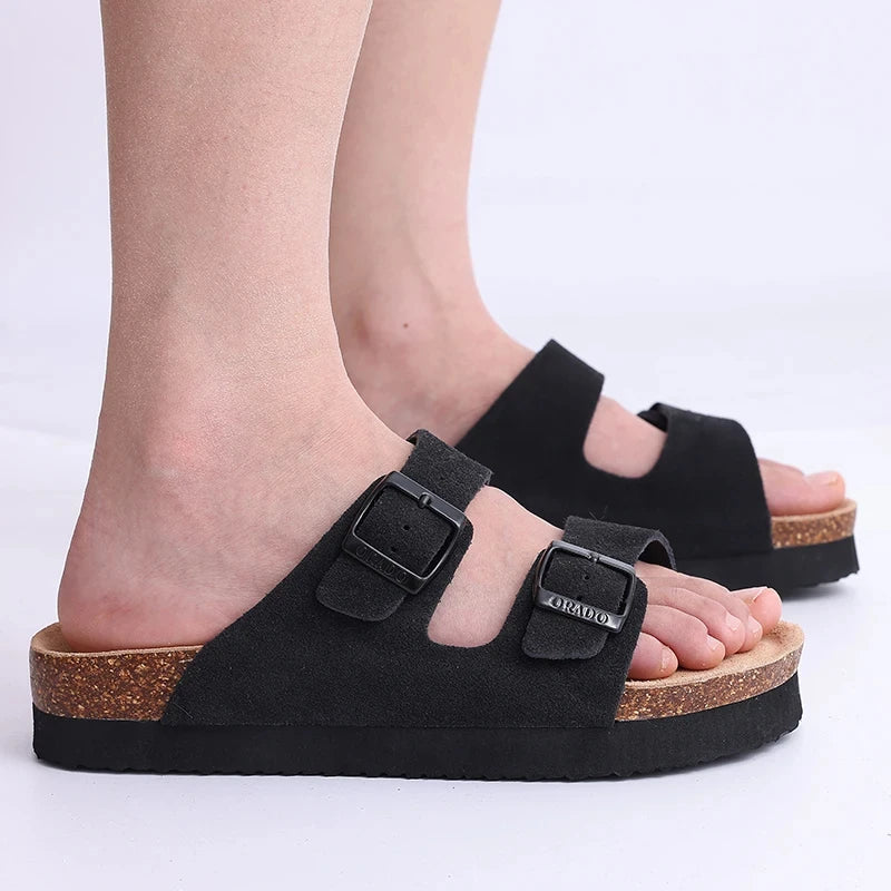 Hushmode - Suede Sandals - afbeelding 4
