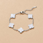 Hushmode - Silver Clover Bracelet 4