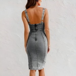 Hushmode - Denim camisole dress 6