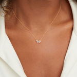Hushmode - Crystal Leaf Pendant Necklace 5