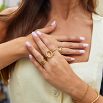 Hushmode - Vina Gold Ring 6