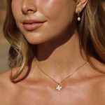 Hushmode - White Blossom Petal Necklace 2