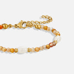 Hushmode - Agate & Pearl Bead Bracelet 3