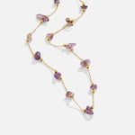 Hushmode - Amethyst Crystal Bead Necklace 1