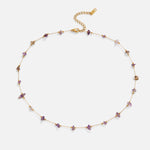 Hushmode - Amethyst Crystal Bead Necklace 3