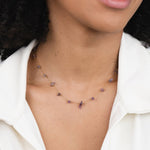 Hushmode - Amethyst Crystal Bead Necklace 4