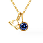 Hushode - Astria Zodiac Birthstone Necklace 14