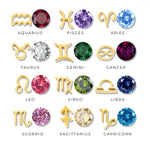 Hushode - Astria Zodiac Birthstone Necklace 4