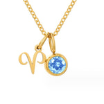 Hushode - Astria Zodiac Birthstone Necklace 9