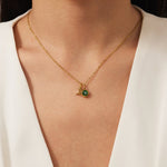 Hushode - Astria Zodiac Birthstone Necklace 2