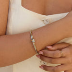Hushmode - Ava Twisted Bangle 2