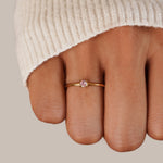 Hushmode - Birthstone 18K Gold Rings 23