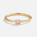Hushmode - Birthstone 18K Gold Rings 22