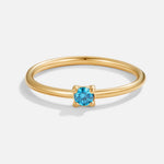 Hushmode - Birthstone 18K Gold Rings 26
