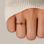 Hushmode - Birthstone 18K Gold Rings 27