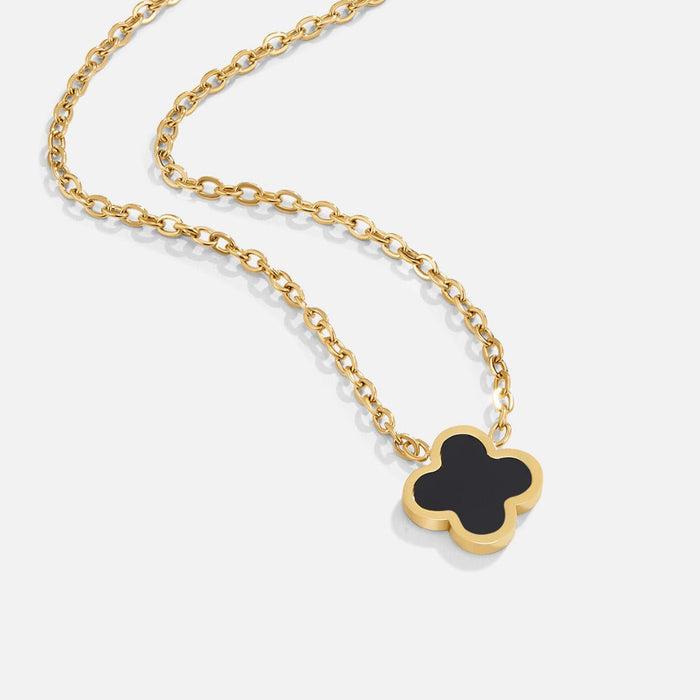 Hushmode - Black Clover Necklace
