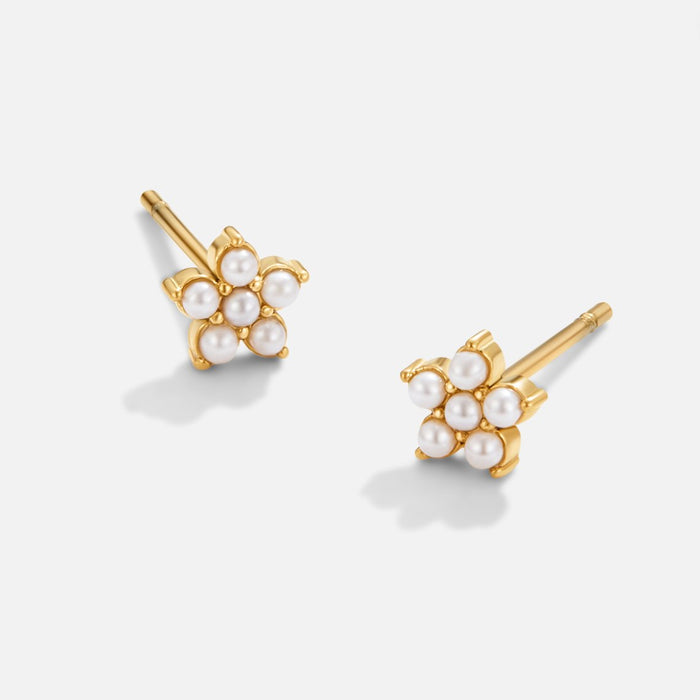 Hushmode - Blooming Pearl Earrings