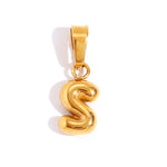 Hushmode - Bubble Letter Necklace 27