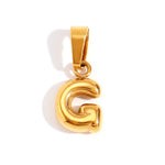 Hushmode - Bubble Letter Necklace 15