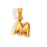 Hushmode - Bubble Letter Necklace 21