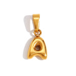 Hushmode - Bubble Letter Necklace 9