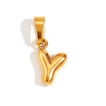 Hushmode - Bubble Letter Necklace 33