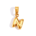 Hushmode - Bubble Letter Necklace 22
