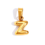Hushmode - Bubble Letter Necklace 34