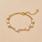 Hushmode - Callie Layered Pearl Bracelet 1