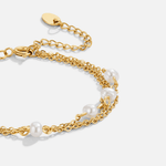 Hushmode - Callie Layered Pearl Bracelet 4
