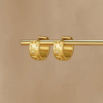 Hushmode - Celestial Gold Hoops 1
