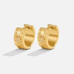 Hushmode - Celestial Gold Hoops 4