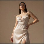 Hushmode - Satin Wrap dress 4