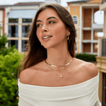Hushmode - Classic Drop Hoop Earrings 5