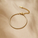 Hushmode - Gold Tennis Bracelet 6