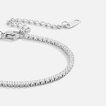 Hushmode - Silver Tennis Bracelet 3