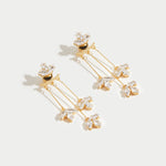 Hushmode - Crystal Waterfall Earrings 1