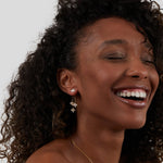 Hushmode - Crystal Waterfall Earrings 2