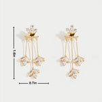 Hushmode - Crystal Waterfall Earrings 10