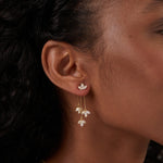 Hushmode - Crystal Waterfall Earrings 4