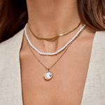 Hushmode - 'Dreaming in the Clouds' Moon & Star Necklace 7